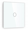  Szklany przełącznik włącznik dotykowy biały elegancki