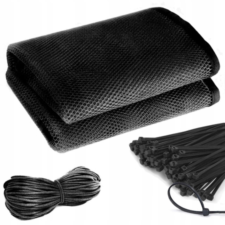  Siatka zabezpieczająca ochronna na schody balkon barierki balustrady 3 m