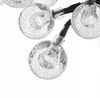 Girlanda solarna LED LANCUCH OGRODOWA Lampki Solarne 7M 50LED BIAŁY CIEPŁY
