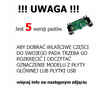 Obudowa pada od konsoli PS4 do płyty głównej JDM-055/050 moro zielony