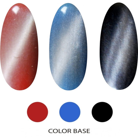 Gelaq Cat Eye Magnetic M04 - Lakier Hybrydowy Magnetyczny Kocie Oko UV / Led