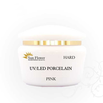 Porcelana UV -  Róż - Twarda Proszek Akryl