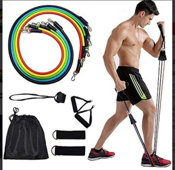 ZESTAW 5 GUM OPOROWYCH DO ĆWICZEŃ gumy fitness