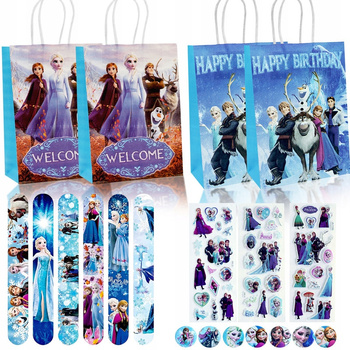 Zestaw upominkowy dla dzieci motyw Księżniczki urodzny impreza prezent