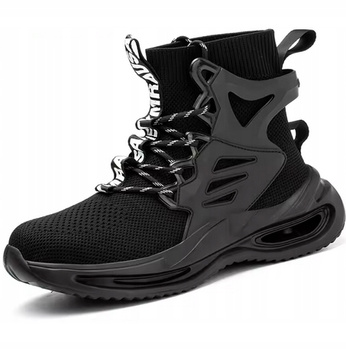 Buty ochronne z metalowym noskiem za kostkę sportowe obuwie bhp R.46