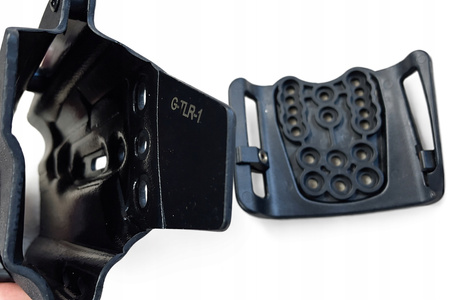  KABURA/CZARNY UCHWYT NA BROŃ/ UCHWYT DO PASA GB-K-01-BK