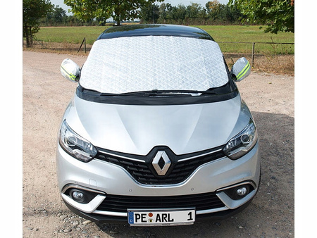 Samochodowa osłona na szybę i lusterka 2w1 duża