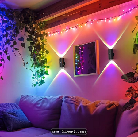  Inteligentna lampka nocna LED z czujnikiem ruchu i RGB