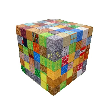 MAGNETYCZNY KLOCKI KONSTRUKCYJNE MINECRAFT DLA DZIECI 128EL