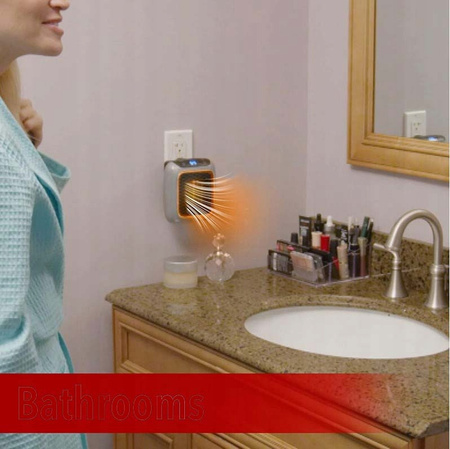 MOCNY MINI GRZEJNIK ELEKTRYCZNY FARELKA DO KONTAKTU GNIAZDKA HANDY HEATER