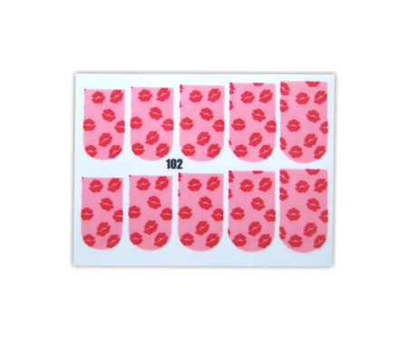 Naklejki - Nk075 Usta