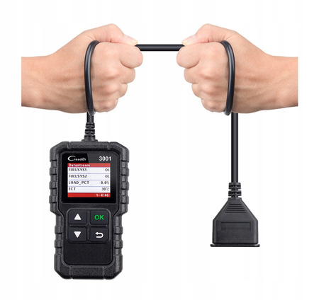 CR-3001 INTERFEJS SKANER BŁĘDÓW KASOWANIE OBD-2