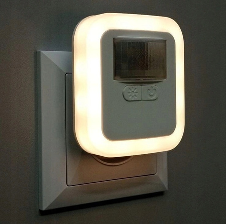 Lampka nocna LED Sensor Light biały