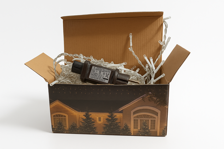 Lampki sople na boże narodzenie 200 LED barwa zimna+ciepła różne tryby