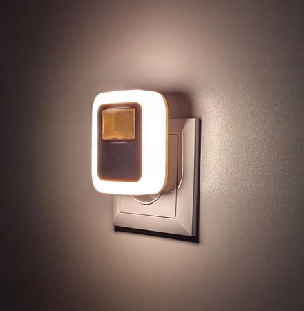 Lampka nocna LED Sensor Light biały