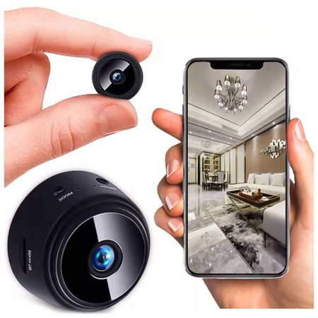 KAMERA IP SZPIEGOWSKA HD 360° TRYB NOCNY BEZPRZEWODOWA WIFI MONITORING