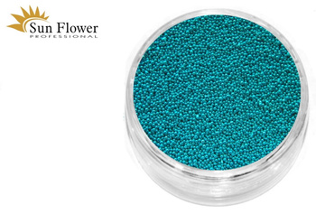 Kawior - Kuleczki szklane mikro, do zdobień paznokci - Bk15