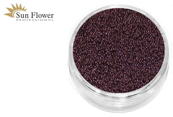 Kawior - Kuleczki szklane mikro, do zdobień paznokci - Bs47