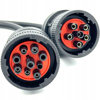 Adapter Diagnostyczny Przejściówka OBD2 do 6Pin J1708 9Pin J1939