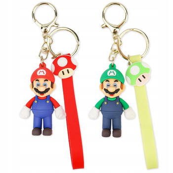 Zestaw Mario 3D Figurki Breloczki,breloczek zawieszka dla dzieci