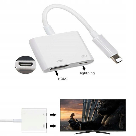 Kabel USB - Apple Lightning 0,13 m