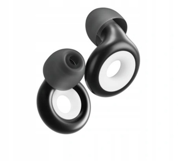 Zatyczki do Spania Wkładki Stopery do Uszu CZARNE