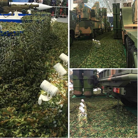 WOJSKOWA SIATKA MASKUJĄCA OGRÓD WOODLAND 1.5 X 10