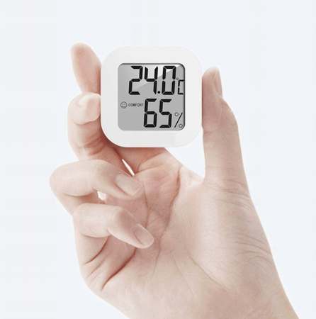 Zestaw 4× Termometr Higrometr Cyfrowy ? pomiar temperatury i wilgotności