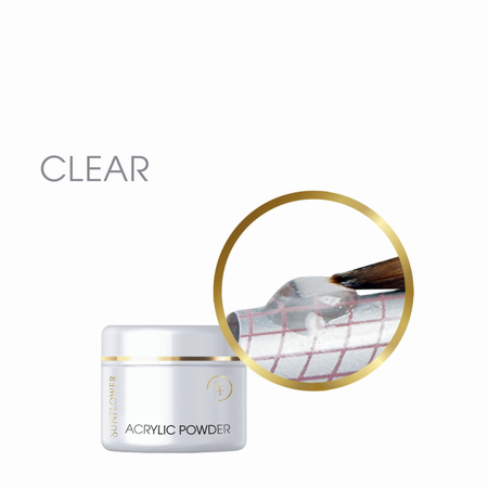 Przeźroczysty Puder Akrylowy  "Satyna" Clear 6g