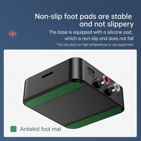 Odbiornik Audio Stereo Adapter bezprzewodowy