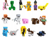 MINIFIGURKI kompatybilne MINECRAFT 16 SZTUK + AKCESORIA FIGURKI