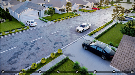 Kamera Zewnętrzna Obrotowa IP WIFI 8MP 8xZoom Dual