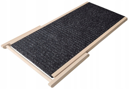 RAMPA REGULOWANA POCHYLNIA PODEST DLA ZWIERZAKA REGULACJA 35-45 cm SCHODY