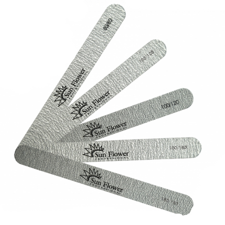 Pilnik Do Paznokci Prosty Zebra #100/180