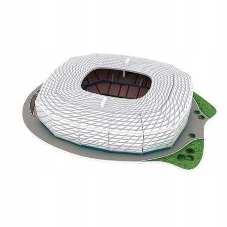 10X STADION PILKARSKI KLOCKI Z KOLEKCJI PUZZLE 3D 218 ELEMENTÓW