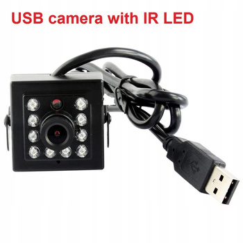 480P HD CMOS OV7725 mini kamera bezpieczeństwa USB podczerwień noktowizor