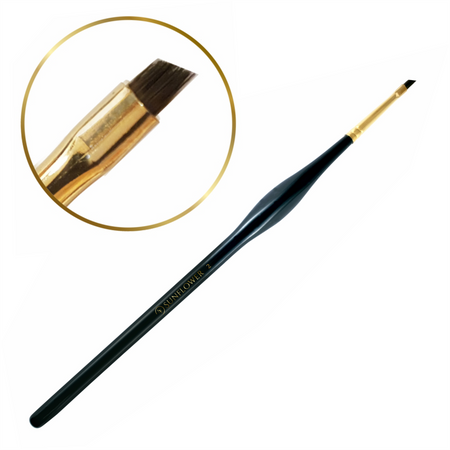 One Stroke - Pędzelek Syntetyczny - Skośny Nr 2