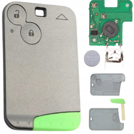 Karta kluczyk Renault Laguna 2 Espace 2 433MHz ID46 PCF7947 ZAMIENNIK