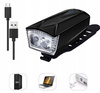  Lampka rowerowa USB akumulator reflektor głośnik