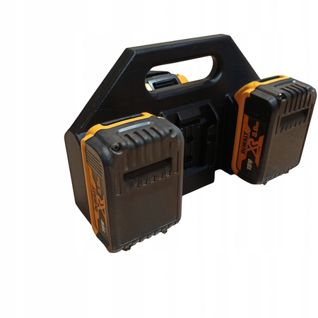 Koszyk transporter uchwyt na baterie do DEWALT 18v na 6 baterii