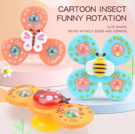 ZABAWKA SENSORYCZNA FIDGET SPINNER Z PRZYSSAWKĄ PREZENT DLA DZIECIZABAWKA SENSORYCZNA FIDGET SPINNER Z PRZYSSAWKĄ PREZENT DLA DZIECI