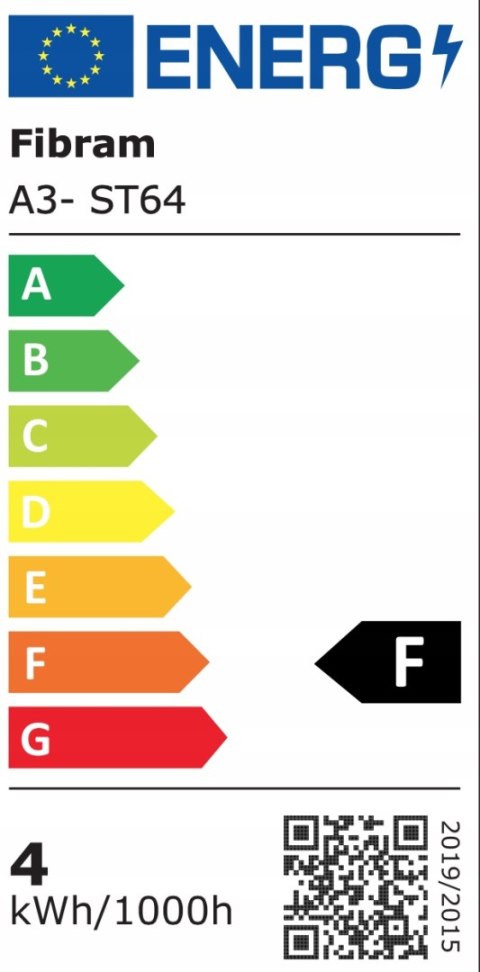 Dekoracyjna żarówka LED FILAMENT ST64 4W miodowa