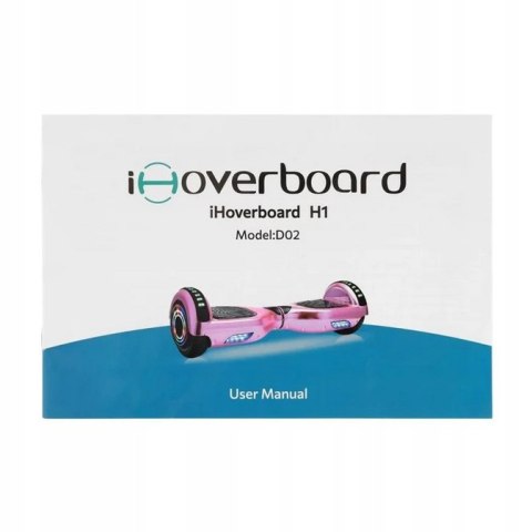 IHoverboard H1 Pink 700W Hoverboard deskorolka różowa