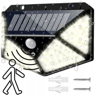 LAMPA SOLARNA 100 LED Z CZUJNIKIEM RUCHU ZMIERZCHU