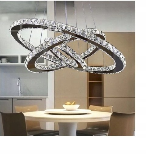 Lampa sufitowa LED 3 Ring Crystal