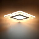 Lampa sufitowa Oyajia 18W Lampa sufitowa LED, 20x20cm
