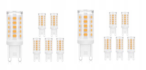 Żarówki LED 5 W G9 Żarówka LED 450 lumenów, zimna biel 6000