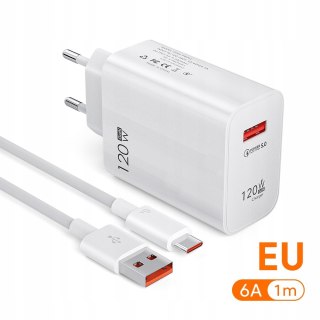 120W QC 5.0 szybkie ładowanie ładowarka USB zasilacz