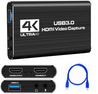 KARTA PRZECHWYTYWANIA WIDEO USB 3.0 4K HDMI 2 HDCP