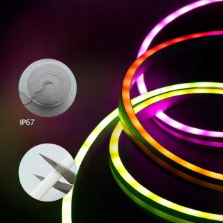 Taśma LED Pasek RGB SMD 5050 5m Sciemniacz 16 MLN IP65 BLUETOOTH PREMIUM